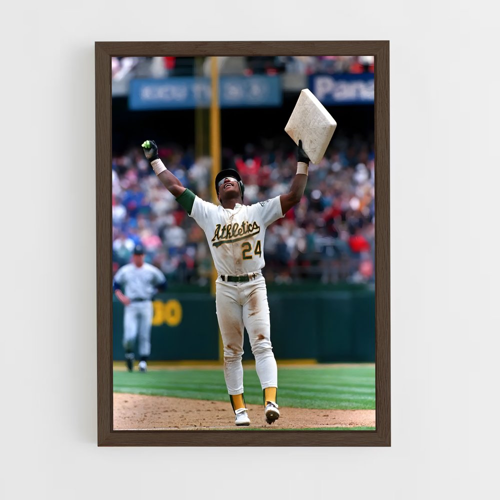 Poster Rickey henderson – affiche Baseball (vue 5)